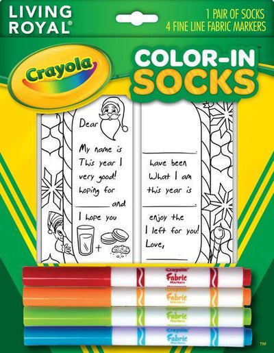 COLOR-IN SOCKS