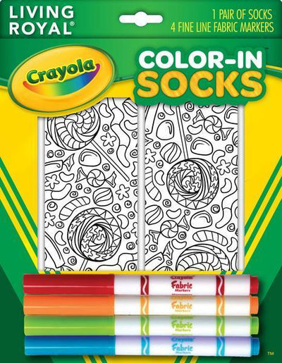 COLOR-IN SOCKS