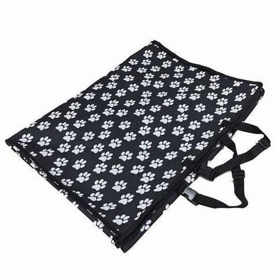 Paw Pattern Dog Seat Cover