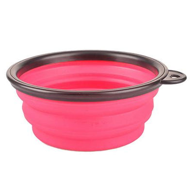 Collapsible Silicone Dog Bowl