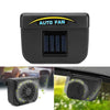 Solar Powered Car Window Windshield Auto Air Vent Cooling Fan-Car Accessories-Romancci.com